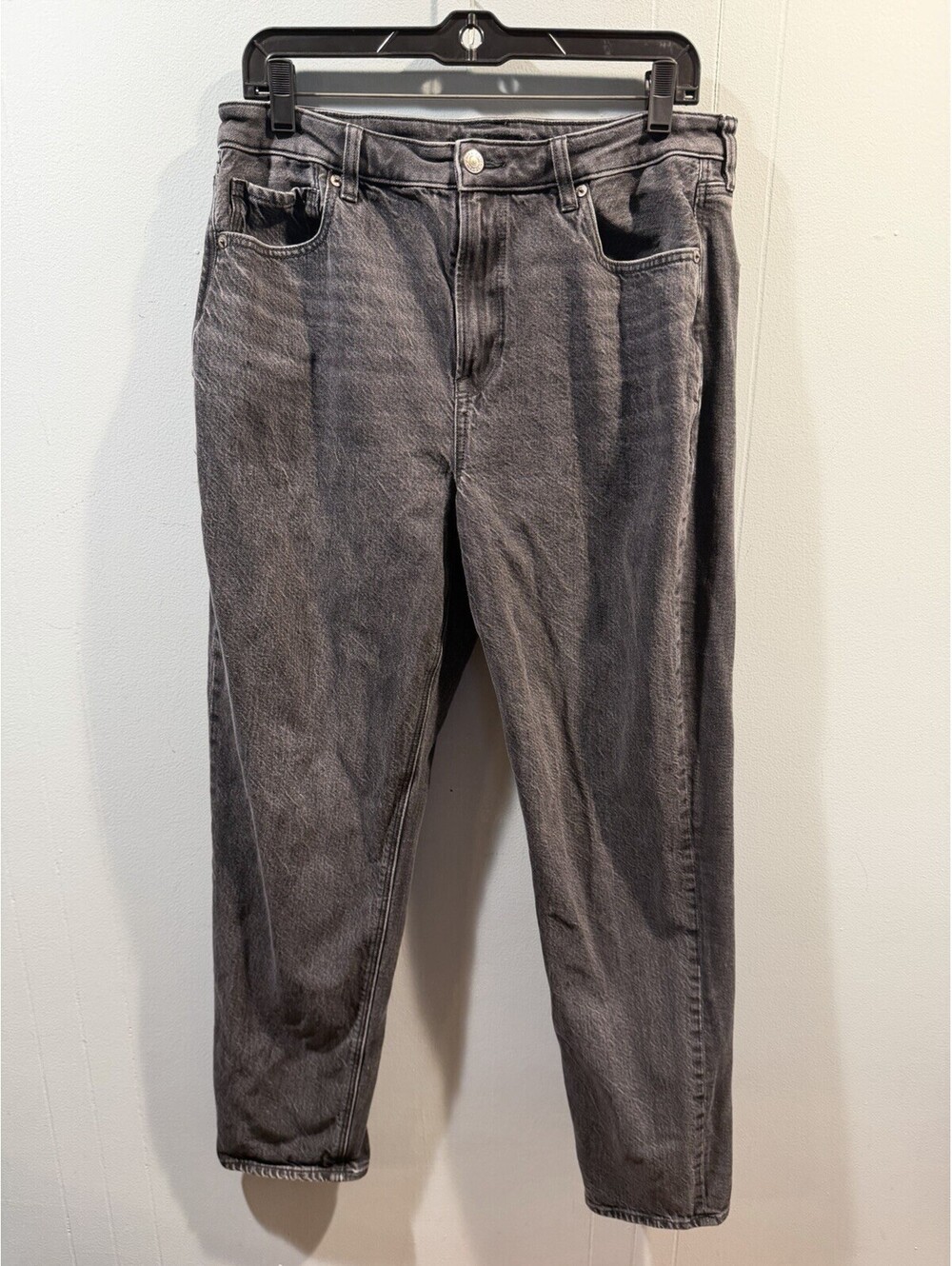 Womens American Eagle Strigid Size 12 Faded Black Long